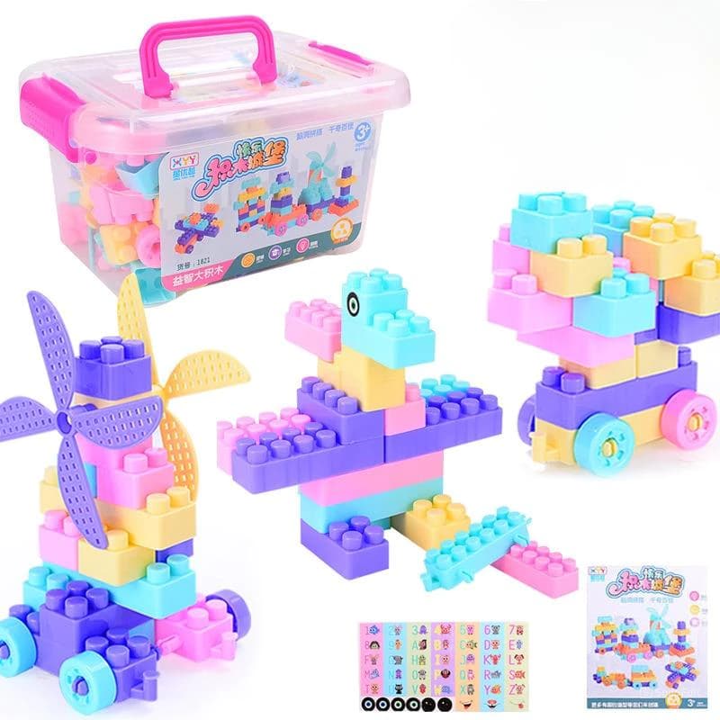 Đồ Chơi Xếp Hình Lắp Ghép Cho Bé 100 Chi Tiết 