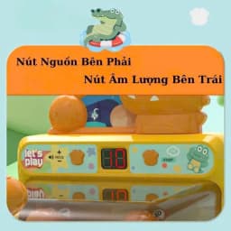 Đồ Chơi Bắn Bi Cá Sấu Cho Bé – Trò Chơi Khéo Léo Rèn Phản Xạ Và Tập Trung - 3