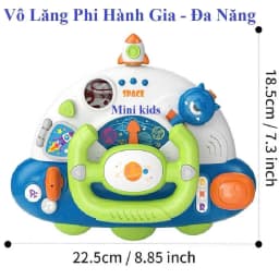 Đồ chơi vô lăng oto cho bé - 2