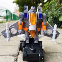 Máy Bay Biến Hình Robot Cho Bé – Đồ Chơi Máy Bay Có Nhạc, Robot Biến Hình 2 Trong 1 - 2