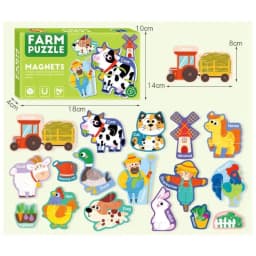 Hộp ghép hình nam châm nhiều chủ đề - 5