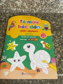 Tập tô màu sticker - 2