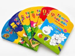 Tập tô màu sticker - 8