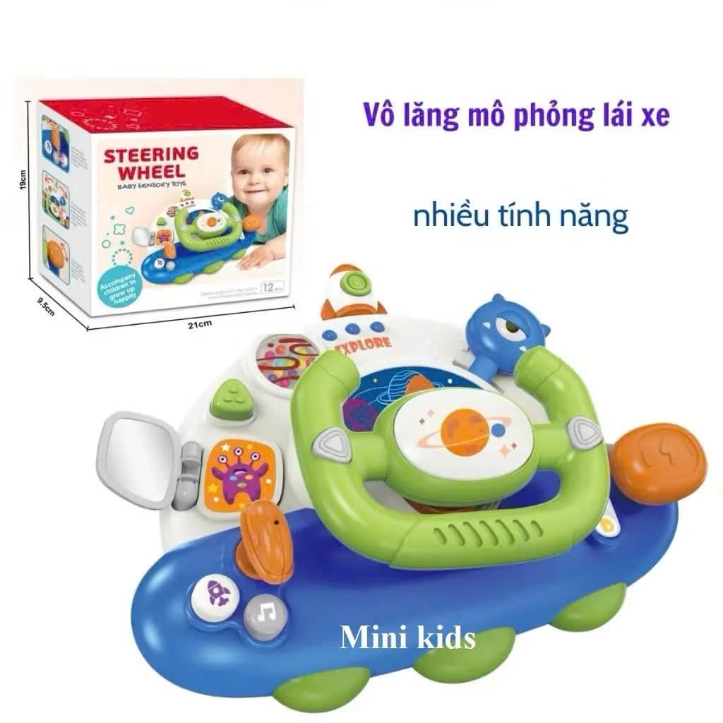 Đồ chơi vô lăng oto cho bé