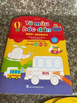 Tập tô màu sticker - 4