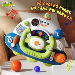 Đồ chơi vô lăng oto cho bé - 3
