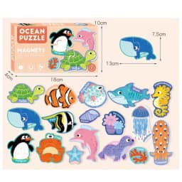 Hộp ghép hình nam châm nhiều chủ đề - 6