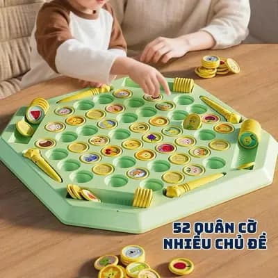 TRÒ CHƠI CỜ LẬT HÌNH GHI NHỚ – RÈN TRÍ NHỚ VÀ KHẢ NĂNG QUAN SÁT
