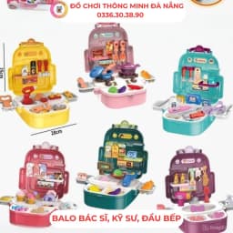 Balo kỹ sư - đầu bếp - bán hàng - làm kem cho bé - 1
