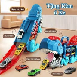 Đồ Chơi Khủng Long Nuốt Xe Cho Bé – Khủng Long Ăn Ô Tô Đồ Chơi – Đồ Chơi Bé Trai - 5