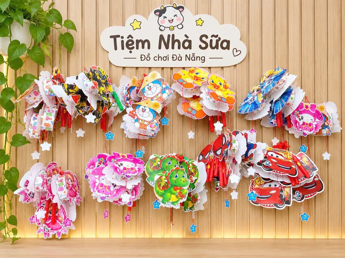 Lồng Đèn Trung Thu 2026 Cho Bé – Lồng Đèn Đồ Chơi Rước Đèn Nhiều Mẫu Dễ Thương