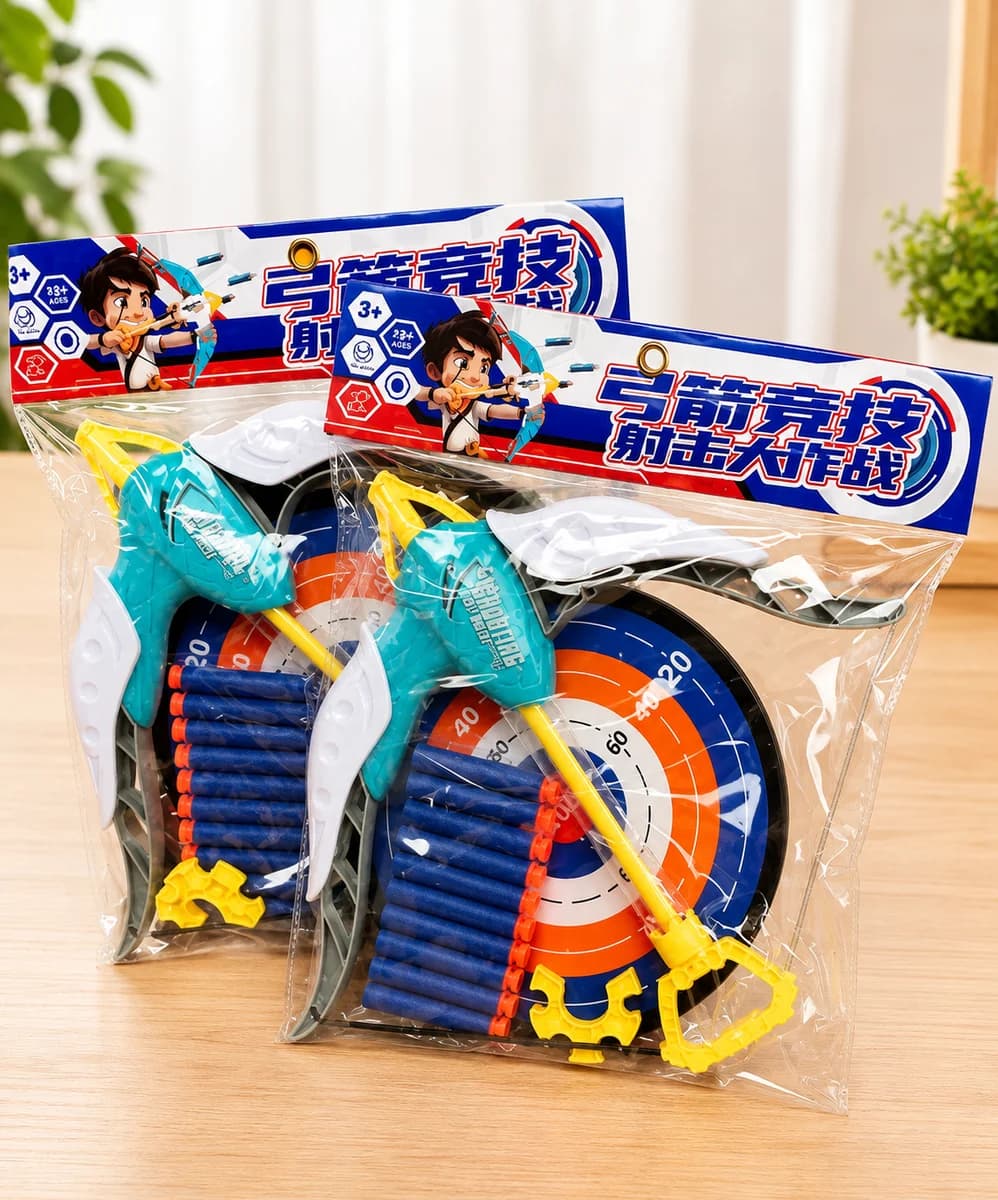 Bộ Cung Tên Cho Bé – Đồ Chơi Cung Bắn Tên Rèn Khéo Léo, Tập Trung Và Phản Xạ