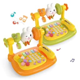 Điện Thoại Đồ Chơi Hình Thỏ Đa Năng Cho Bé – Điện Thoại Giả Lập Có Nhạc, Âm Thanh - 4